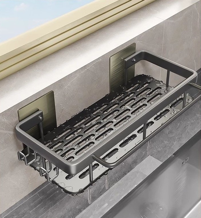 Drain rack that can be installed without drilling 17