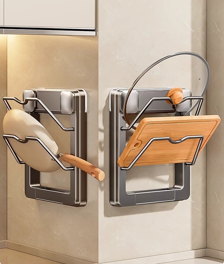 Suction cup aluminum shelf with drainage holes 14 02