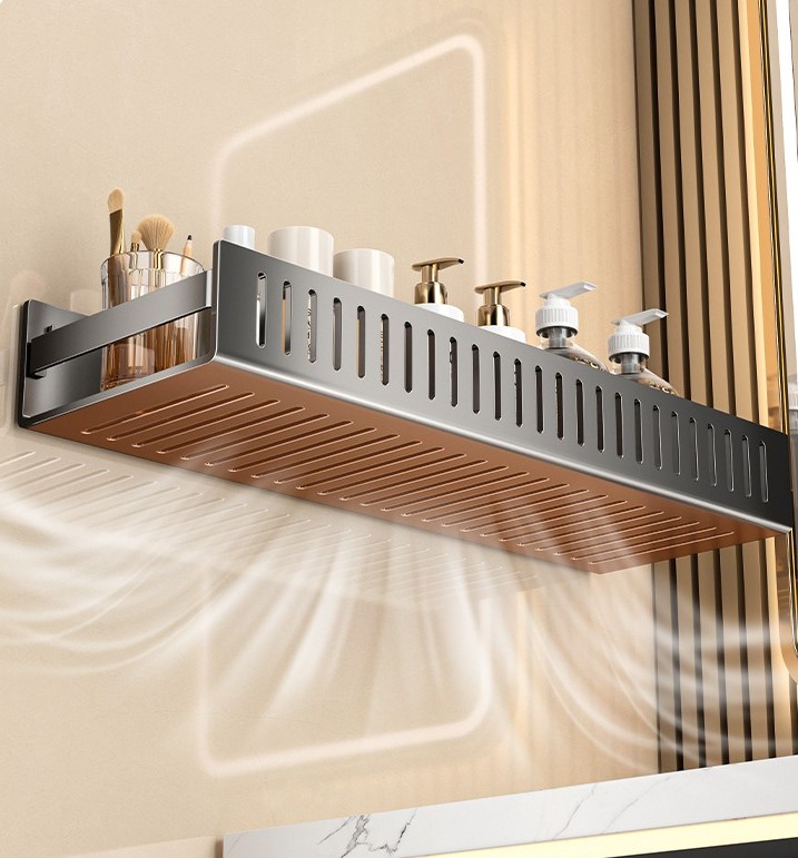 Bathroom wall-mounted storage shelves 40