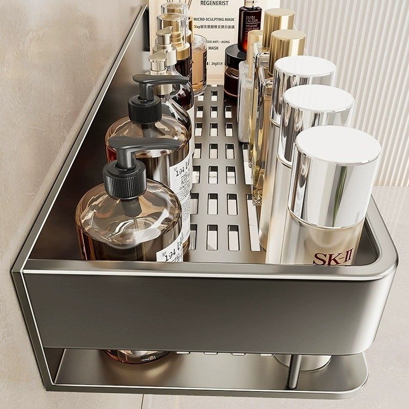 Multifunctional wall-mounted storage rack for washbasin 30 01