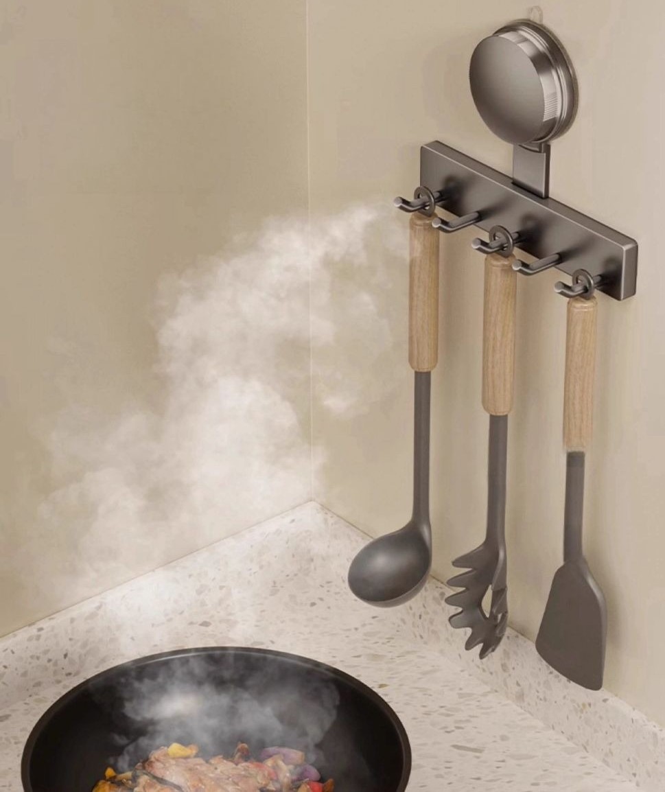 No-drill suction cup multi-functional hook behind the door 35