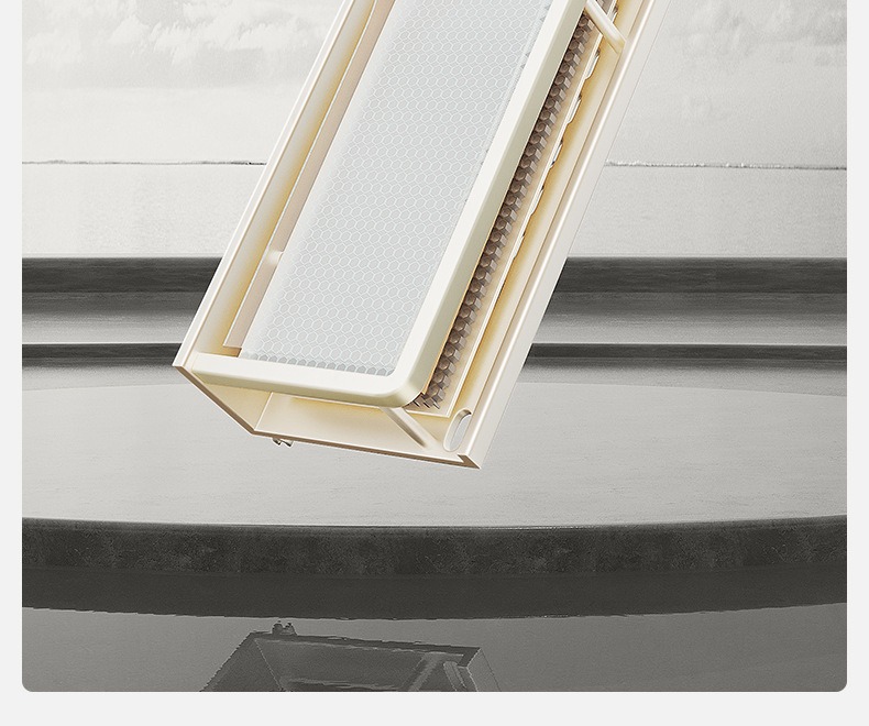 White space aluminum wall-mounted bathroom storage rack 41